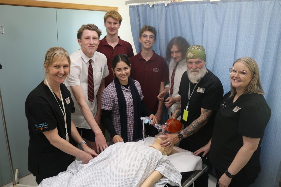 A mock resuscitation